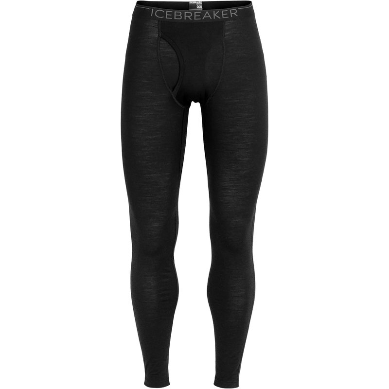 Icebreaker Legging à braguette  260 Tech - Homme