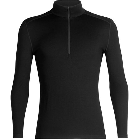 Icebreaker 260 Tech Half Zip Grey Long Sleeve Jersey