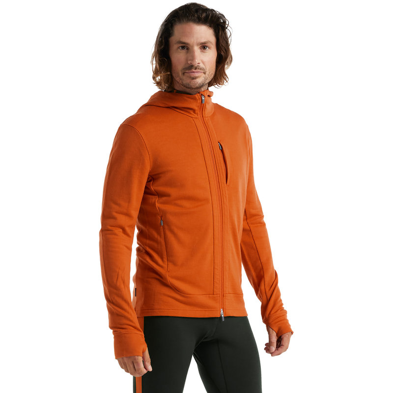 Quantum III LS Zip Hoodie M Haf Top Zip With Hood - Ski Town