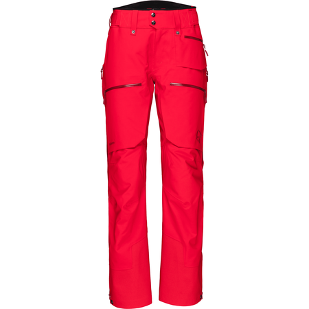 Norrona Pantalon Coquille Lofoten Gore-Tex Pro W True Red