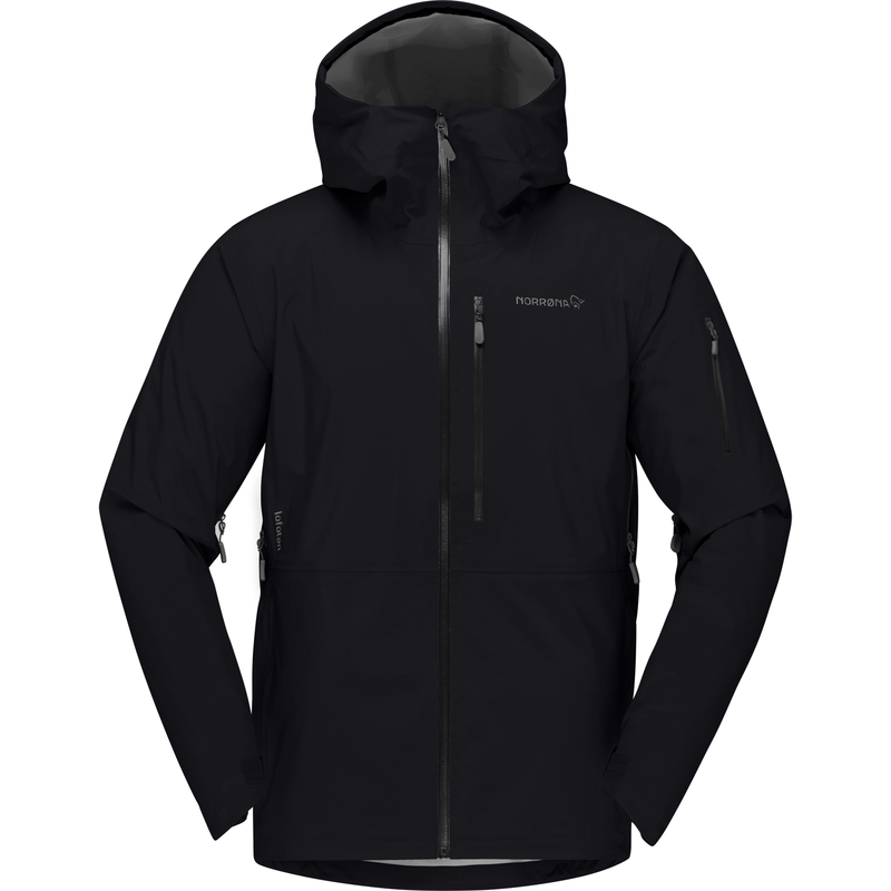 Norrona Lofoten Gore-Tex Pro Shell Jacket - Men's Cool Black, XL, Jackets -   Canada