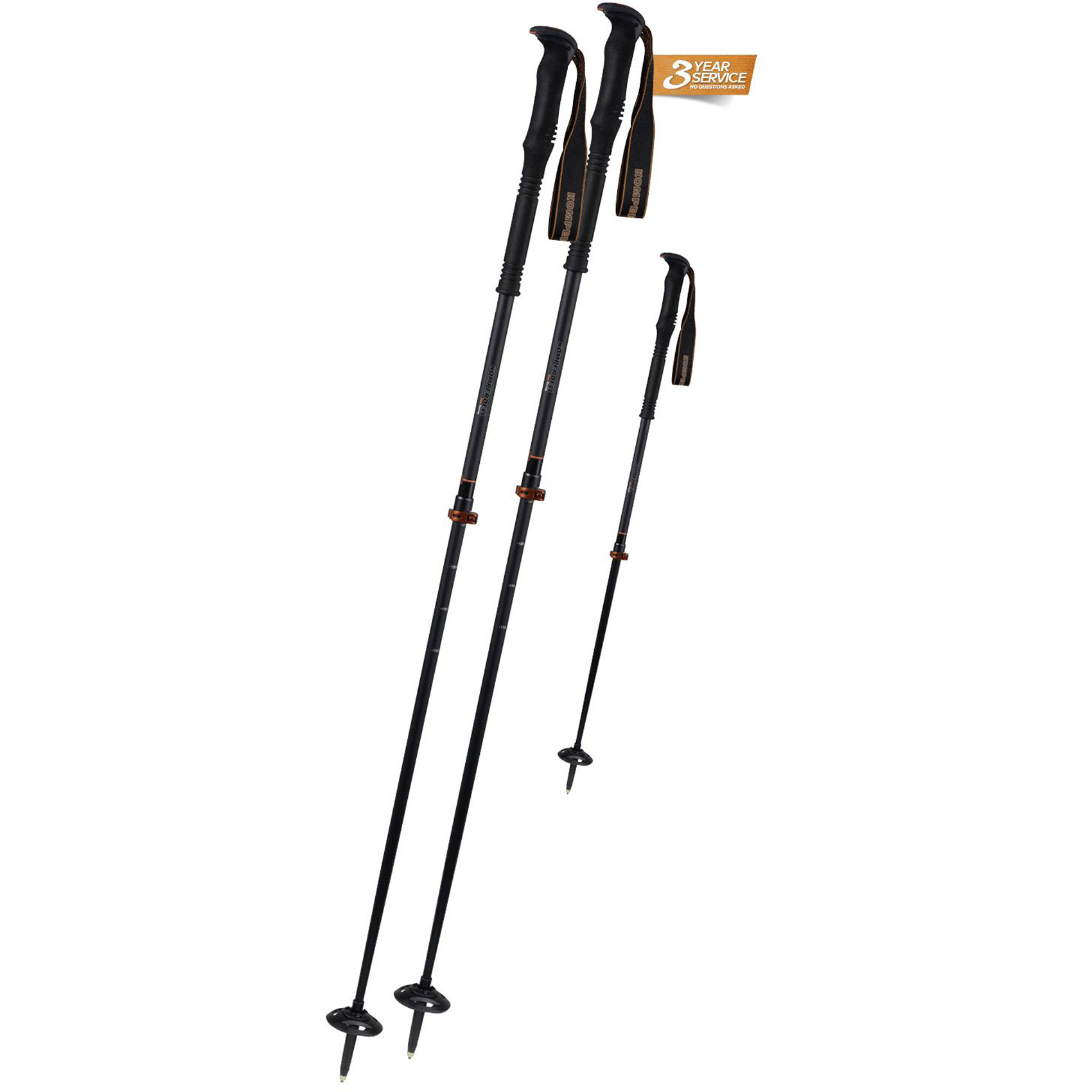 Komperdell Free Touring TI Telescopic Poles (25/26)