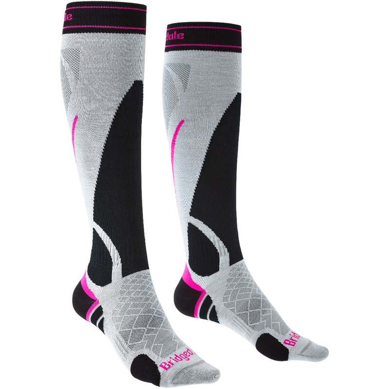 unbrand Merino-performance Chaussettes de Ski Respirant Chaud bas de Laine rembourré rembourré Anti-blister Chaussette de randonnée pour l’hiver Bl