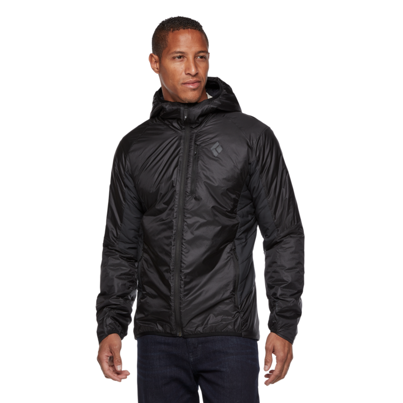 Black Diamond Manteau Isolé À Capuchon Vision Hybrid - Homme