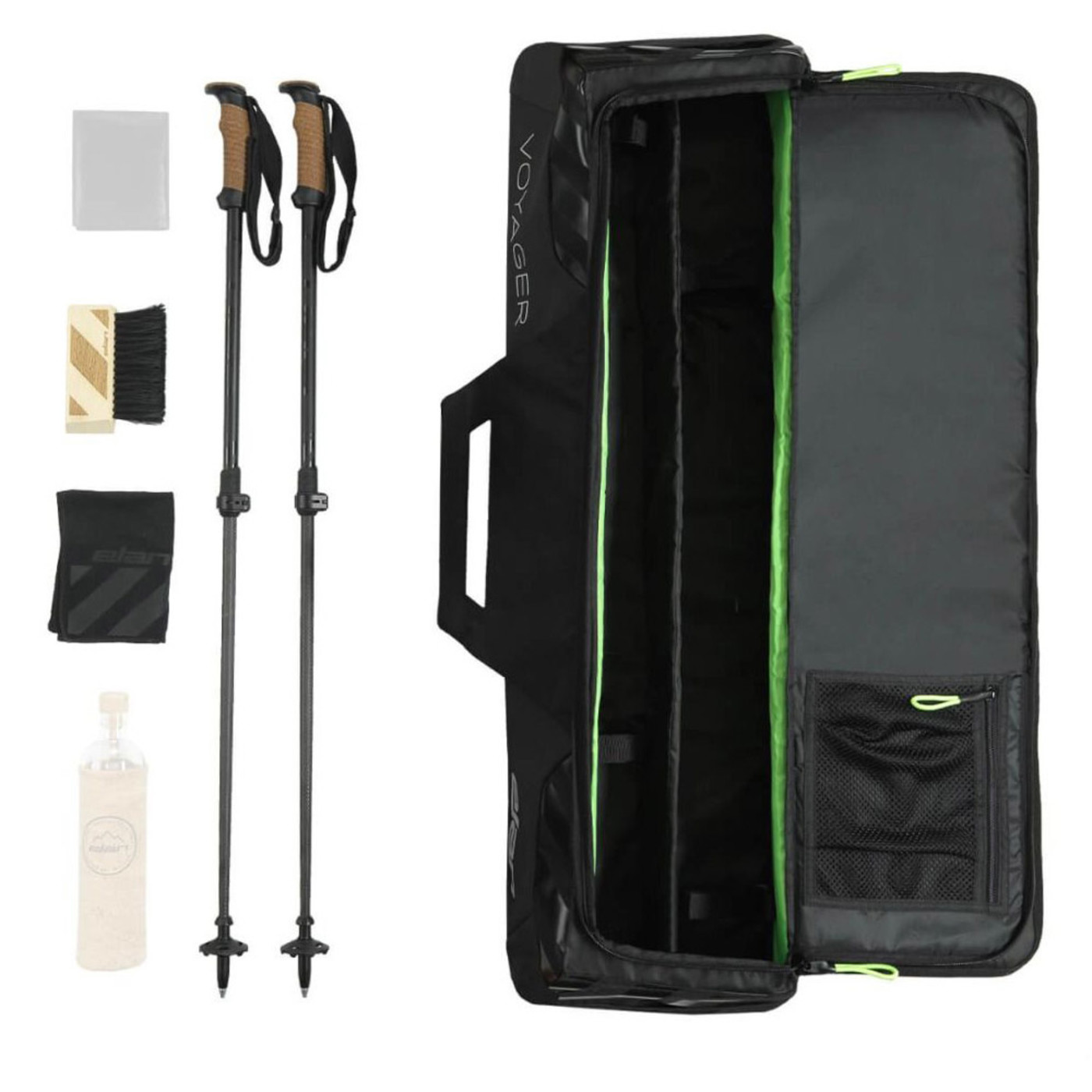 Elan Voyager 1Pair Ski Bag + Accessories Ski Town