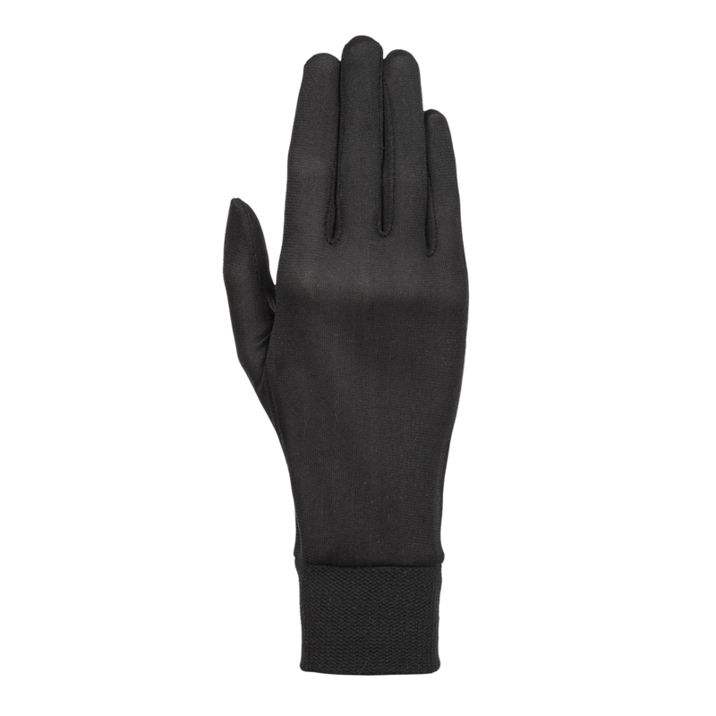Sous-gants en soie noir homme - Cairn