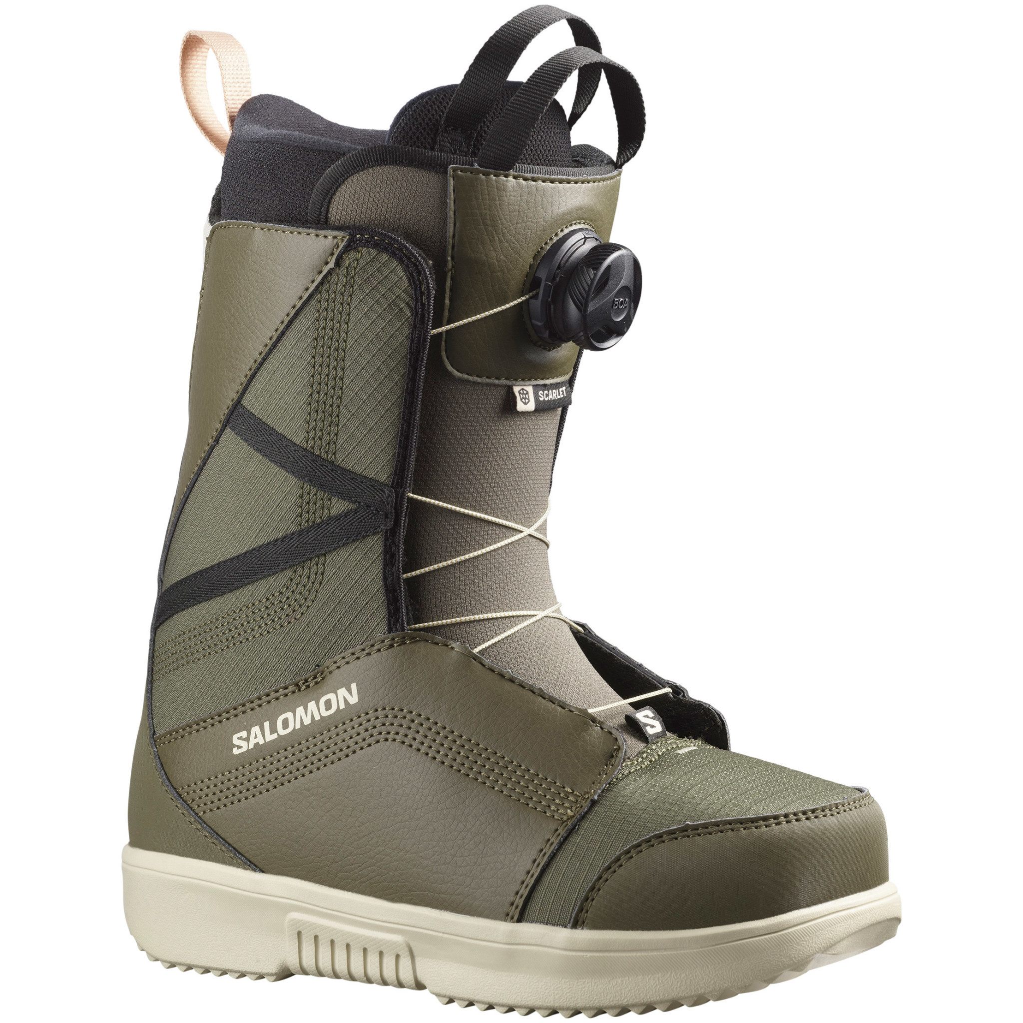 Bottes De Snowboard Salomon Scarlet Femmes Ski Town