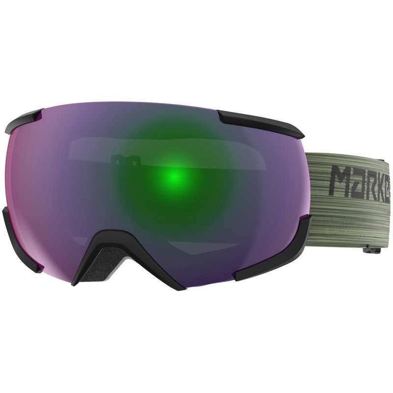 Marker 16:10+ Goggles with Green Plasma Mirror Lens