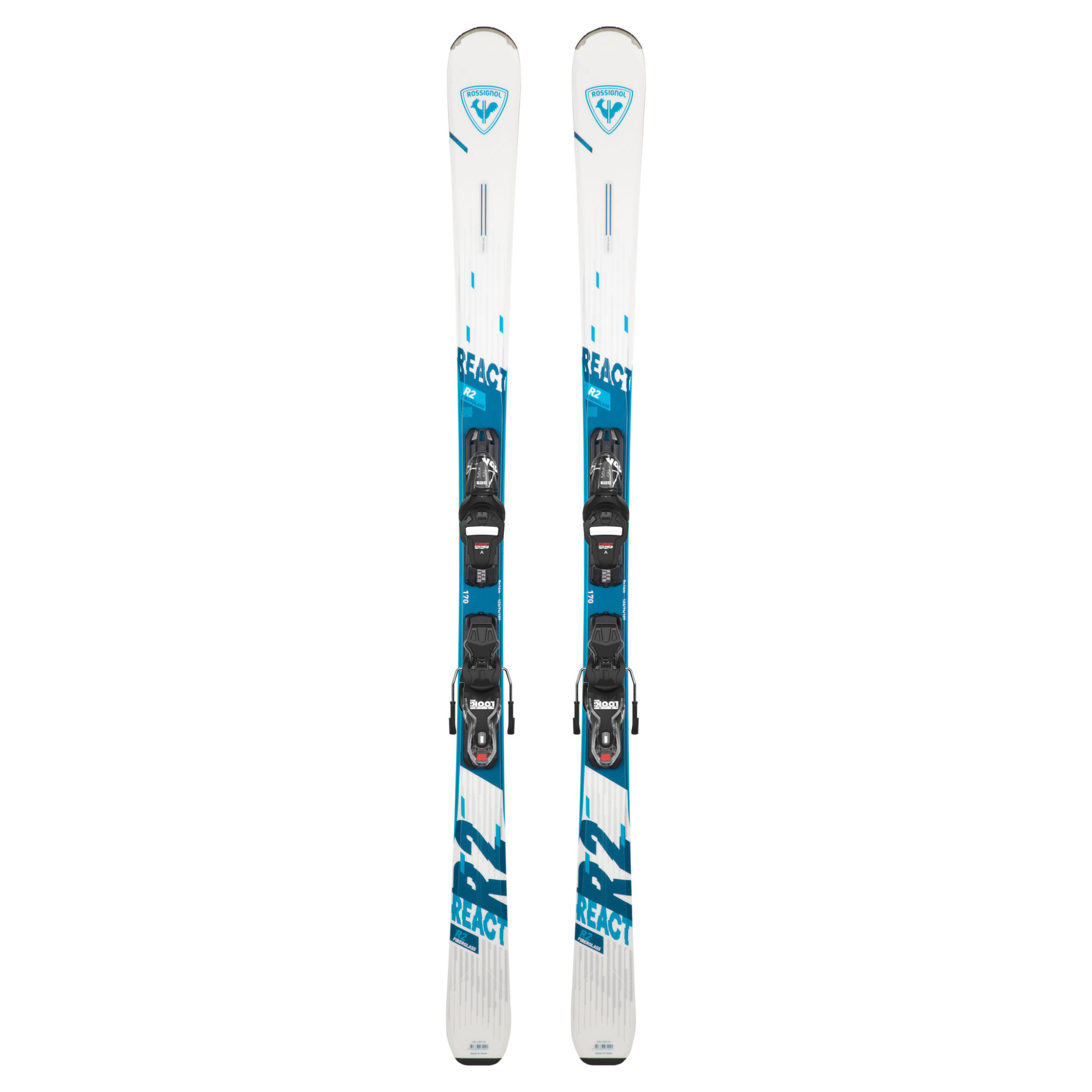 Rossignol React 2 Skis + XPRESS 10 GW Bindings - Ski Town