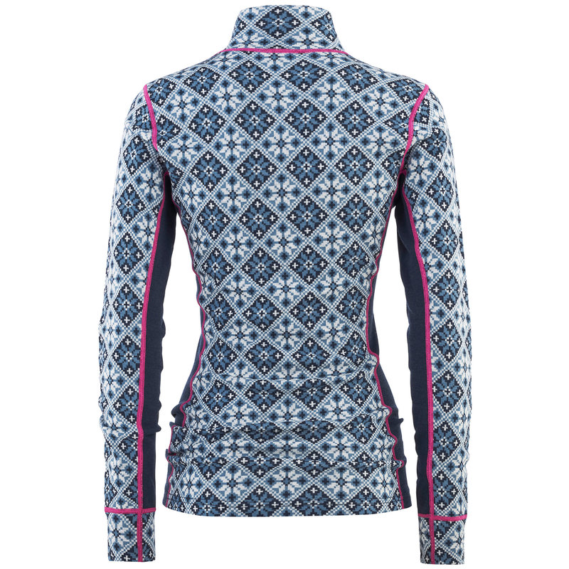 Kari Traa Rose Half-Zip Base Layer Top - 100% Merino Wool (23/24)