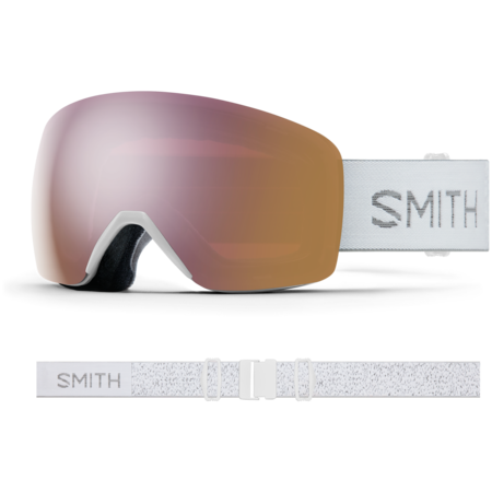 Smith Skyline White Chunky Knit Goggles