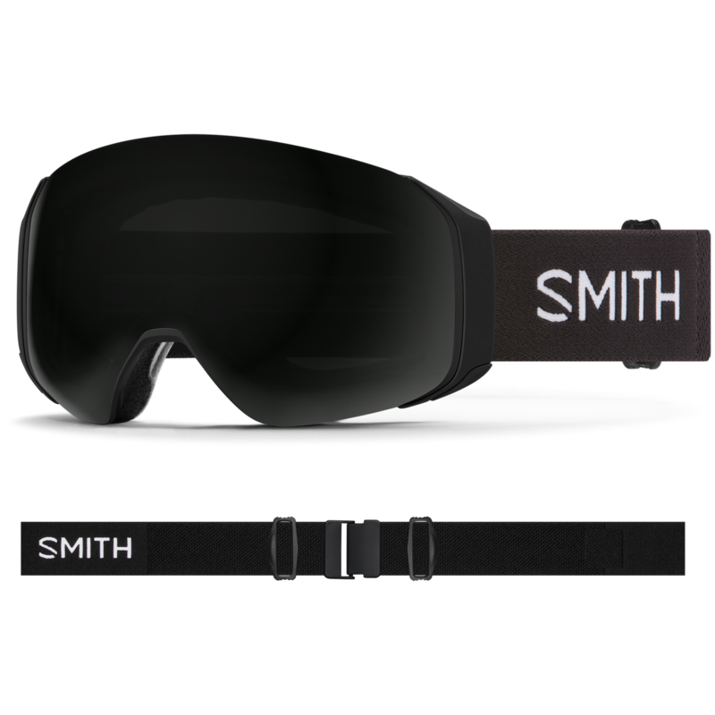 Smith 4D Mag S Black Goggles