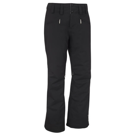 Snow Country Women's Insulated Ski Pants, Black, Medium Short