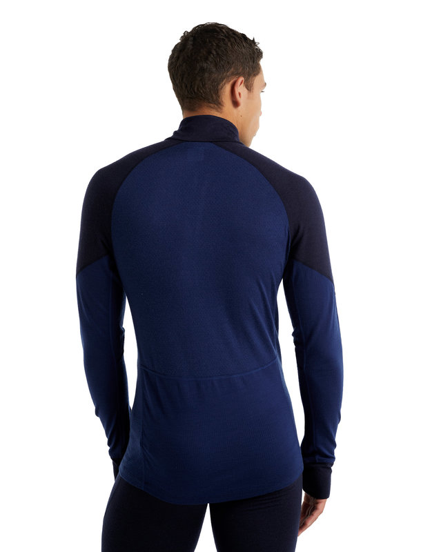 Merino Icebreaker Men's Base Layer Top, Temperature Control 260