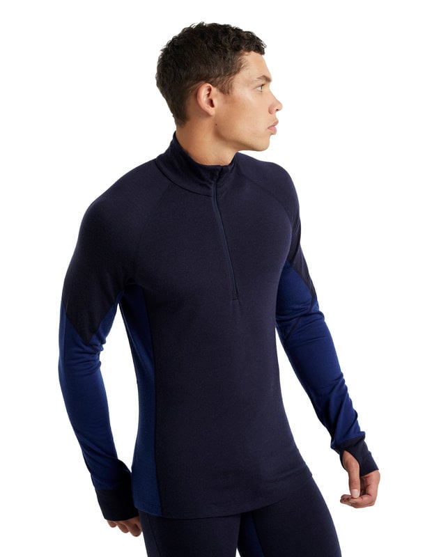 Icebreaker, Men's 200 ZoneKnit™ Merino Long Sleeve Half Zip Thermal Top