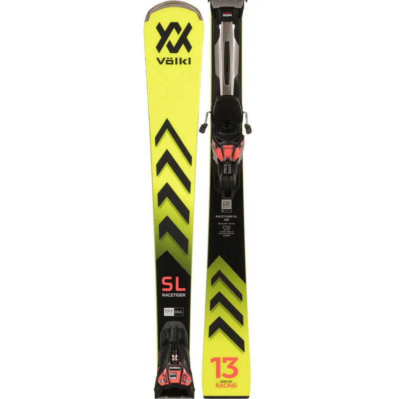 Volkl Racetiger SL Skis + rMotion 3 12 GW Bindings 23/24