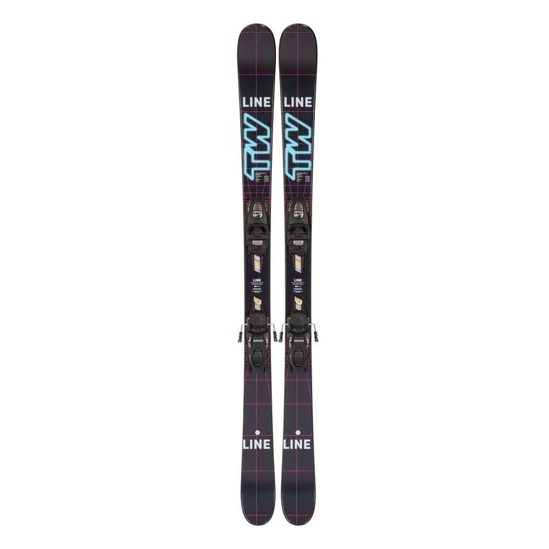 Line Tom Wallisch Shorty Skis + FDT 4.5Bindings (119 - 129)