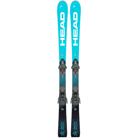 Head Skis WC e.Race Team SW + Fixations JRS 7.5 GW CA