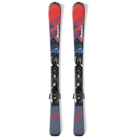 Nordica Team AM FDT Skis + JR 4.5 FDT Bindings (100-140)