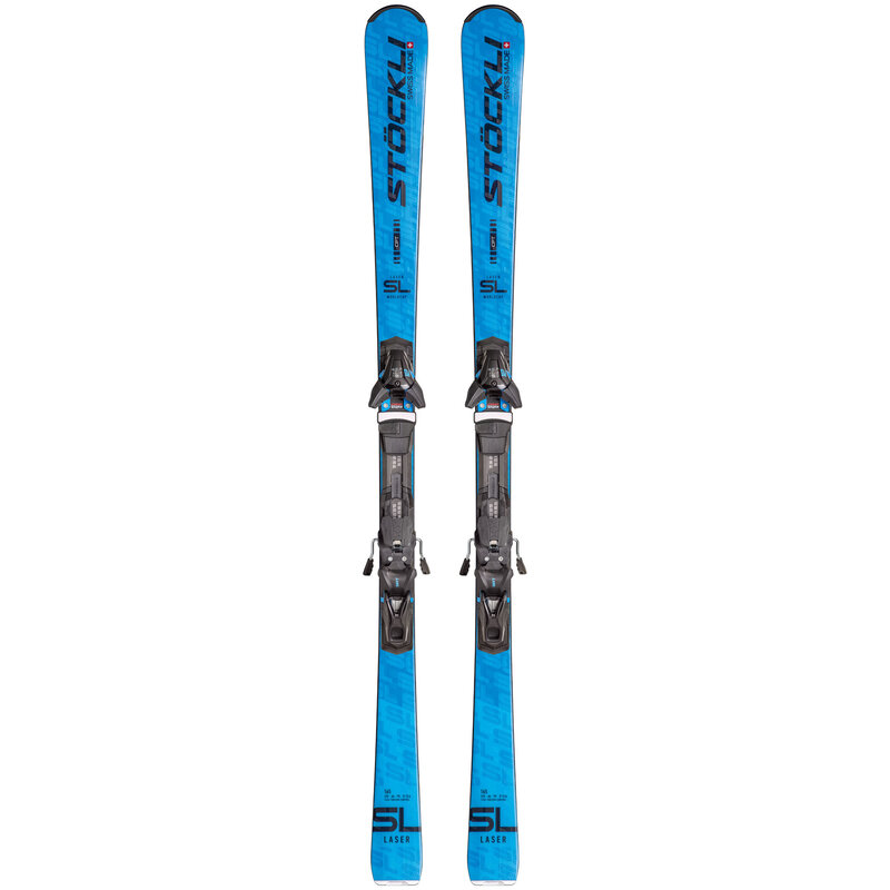 Stockli Laser SL Skis + SRT 12 Bindings - Unisex