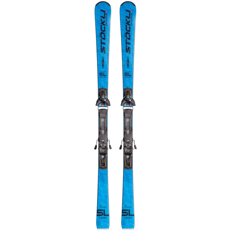 Stockli Laser SL Skis + SRT 12 Bindings - Unisex - Ski Town