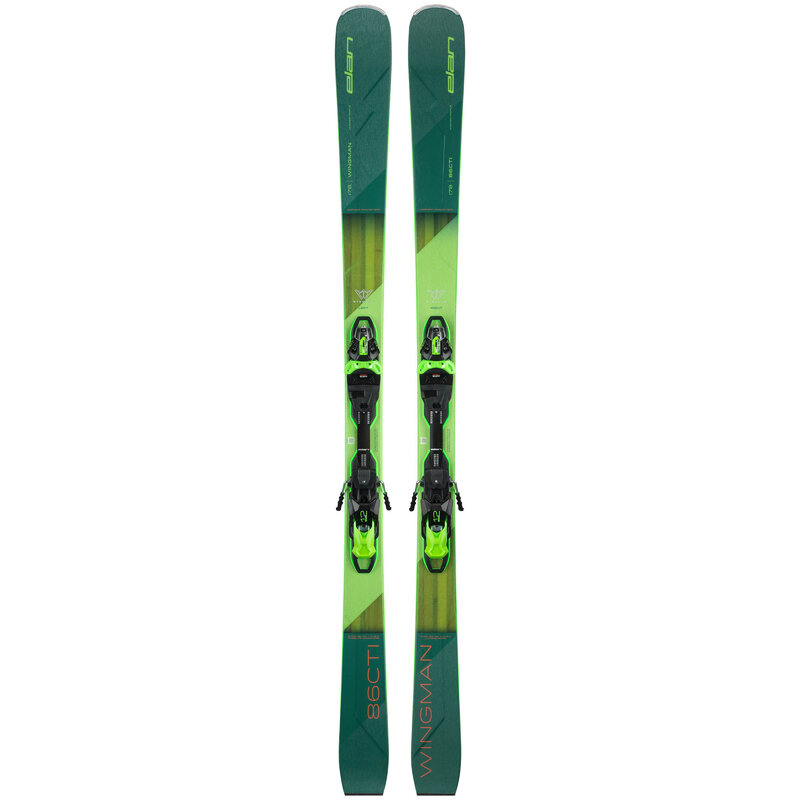 Elan Wingman 86 C TI FX Skis + EMX 12.0 Bindings