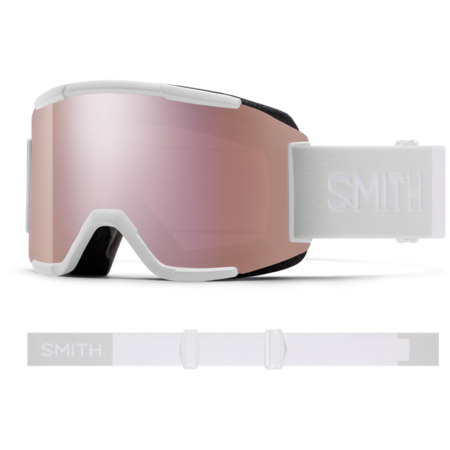 Smith Squad White Vapor Goggles (25/26)