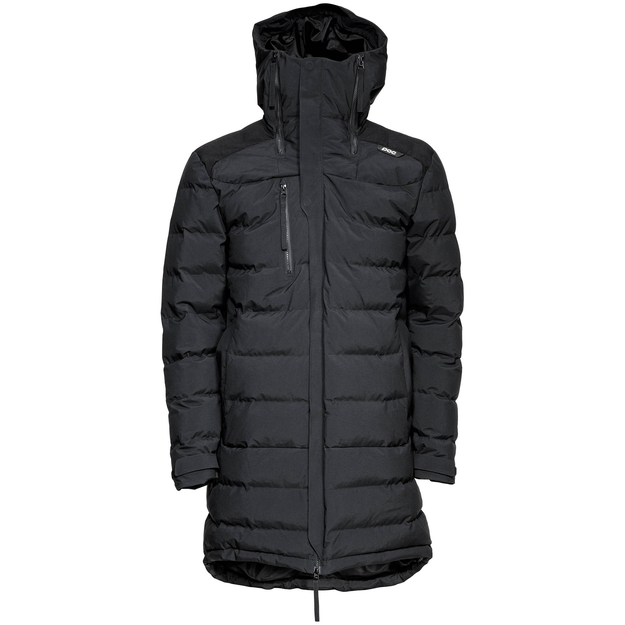 Parka POC M´S Loft Parka Uranium Black - 2023/24  Ski Clothing \  Insulation Jackets \ Mens Ski Clothing \ Insulation Jackets \ Womens  TEAMskiwear \ Men's \ Rain Coats TEAMskiwear \