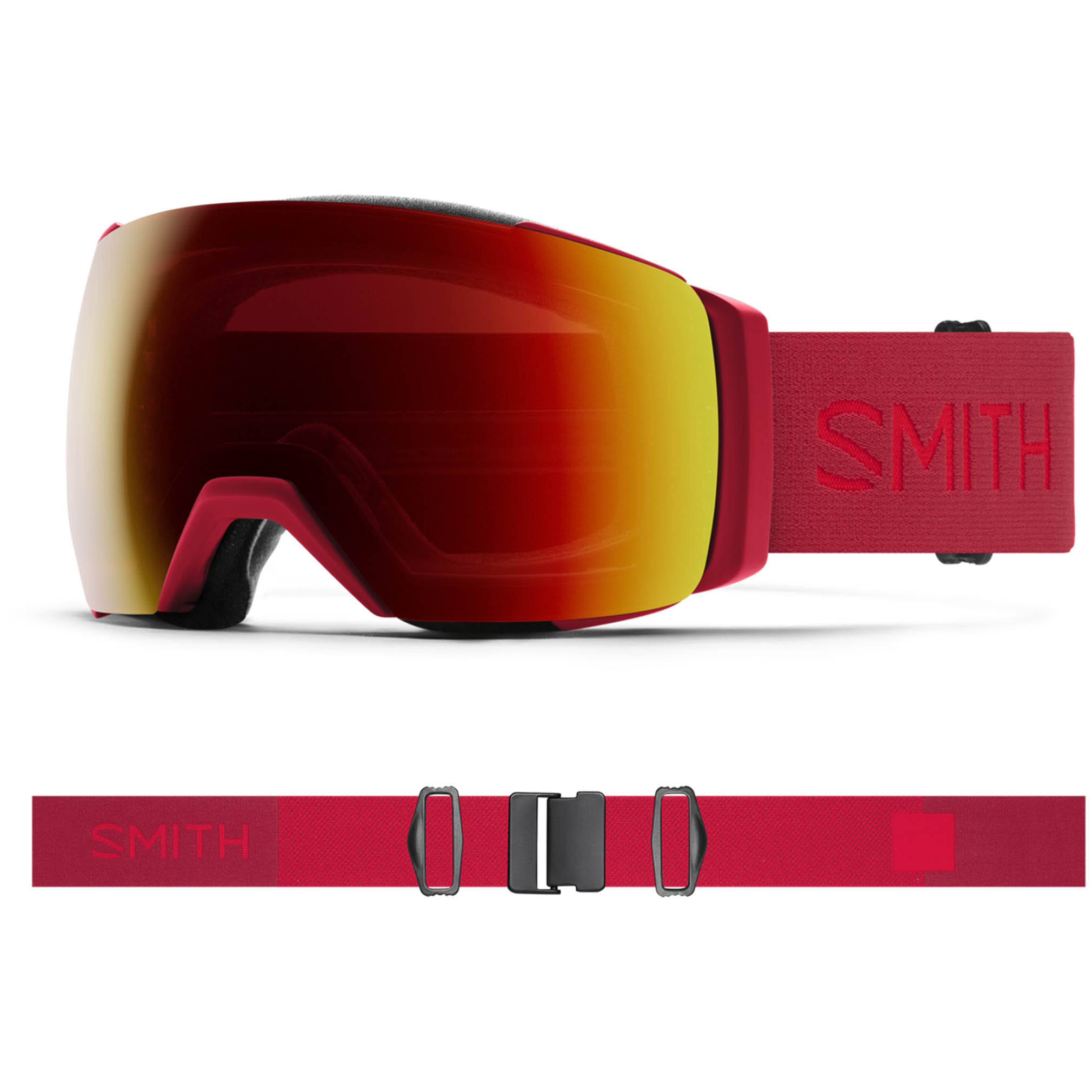 Smith I/O Mag XL Goggles Crimson - Ski Town