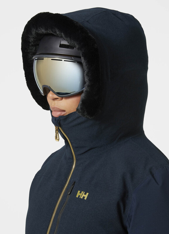 Helly Hansen Women's Darkest Spruce Valdisere Puffy Ski Jacket