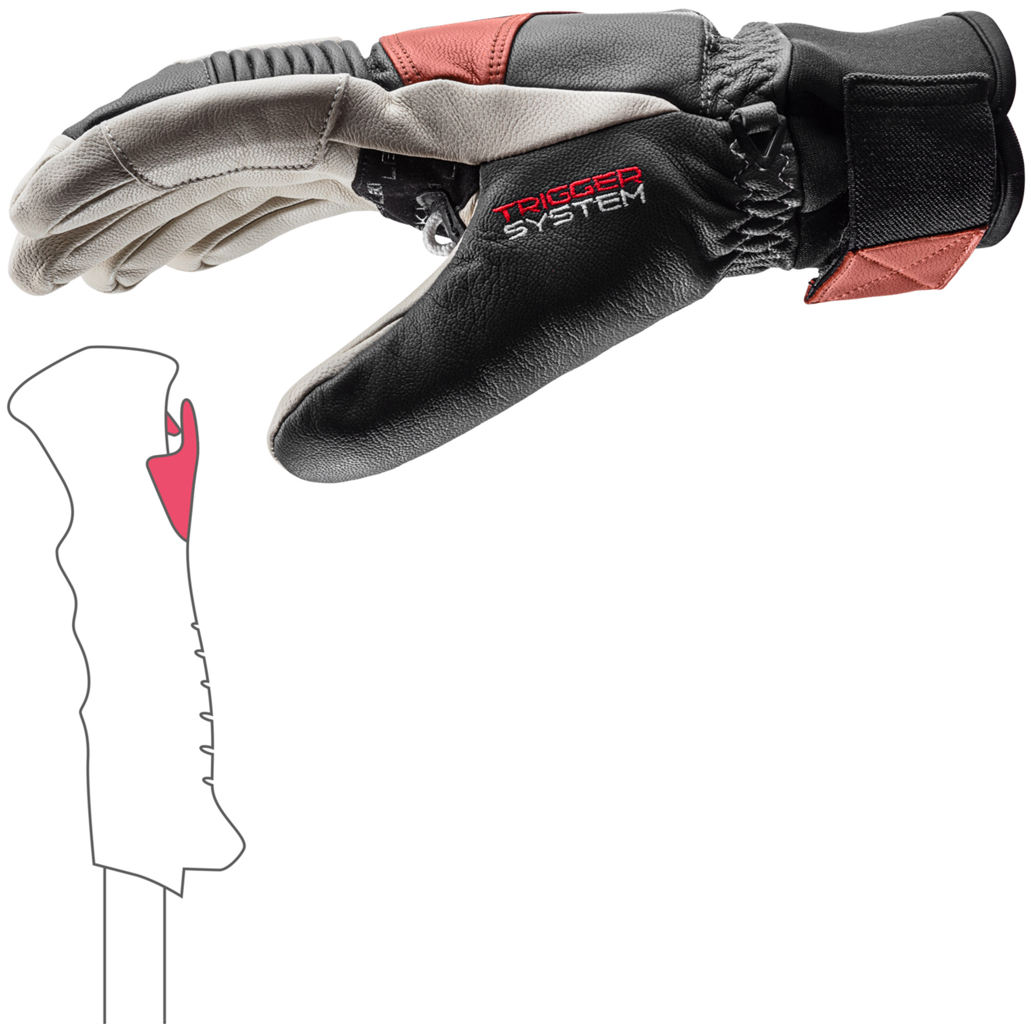 Leki Patrol 3D Gloves (25/26)