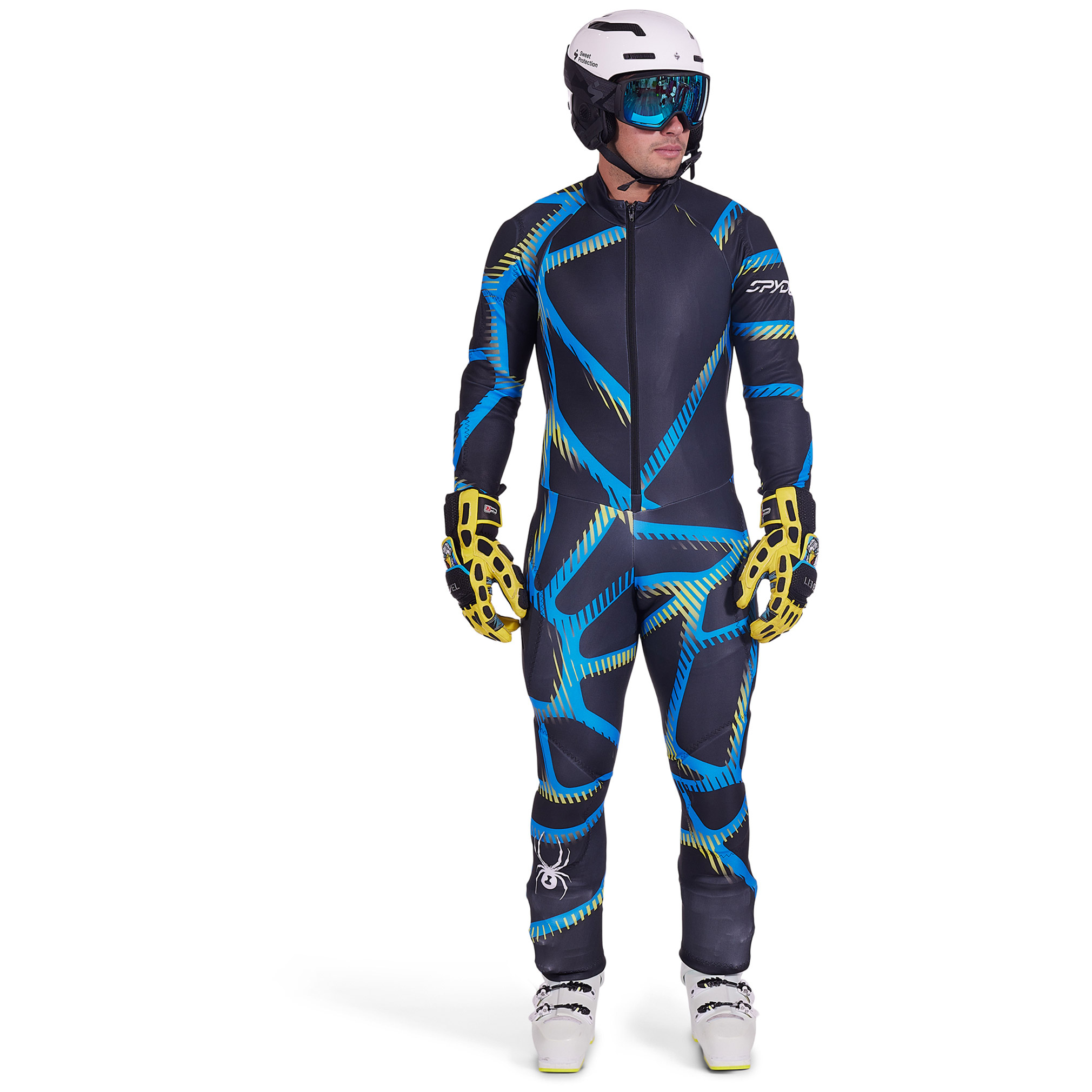 Spyder Performance GS Boys Race Suit - Ski Town