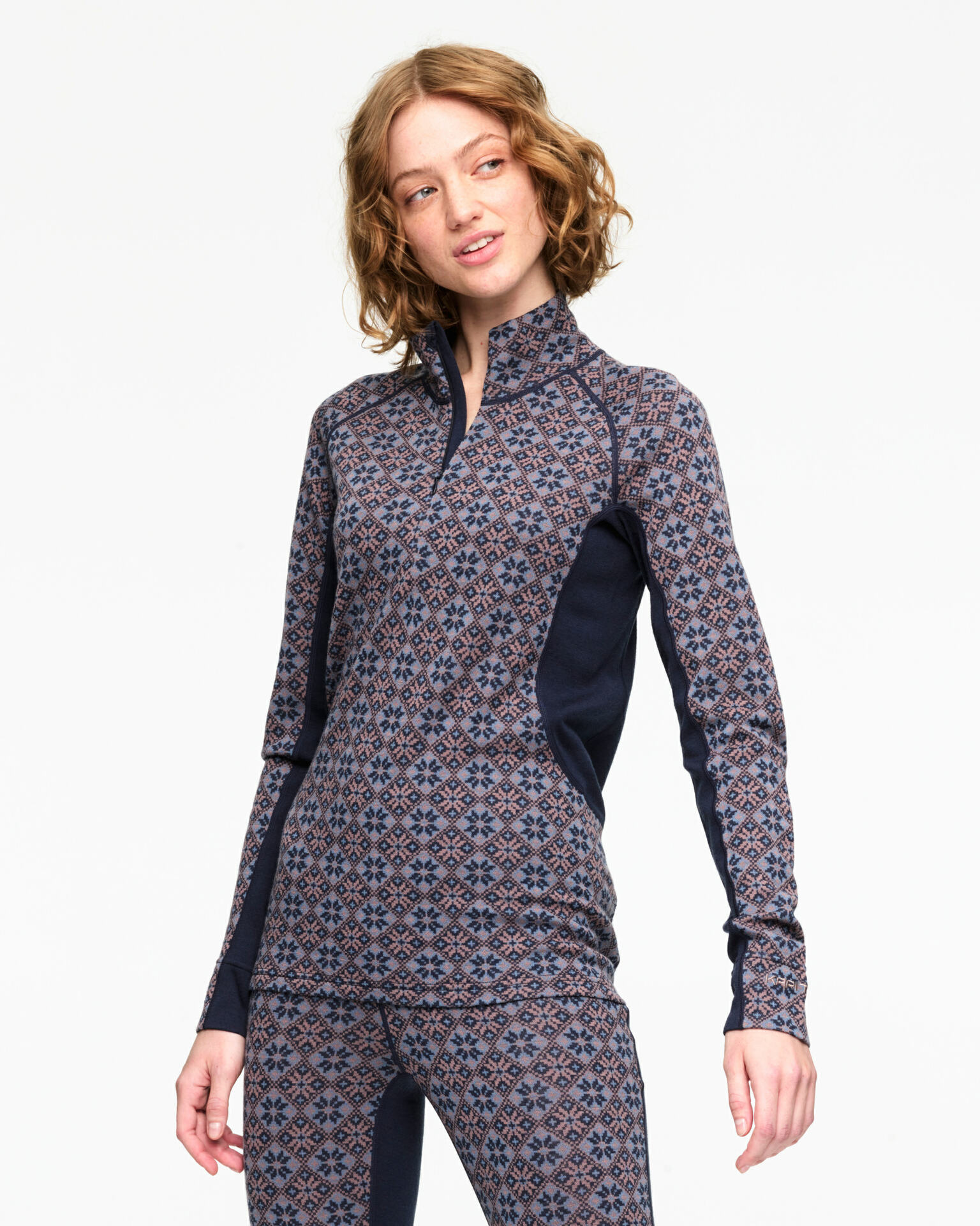 Kari Traa Rose Light Baselayer Half-Zip