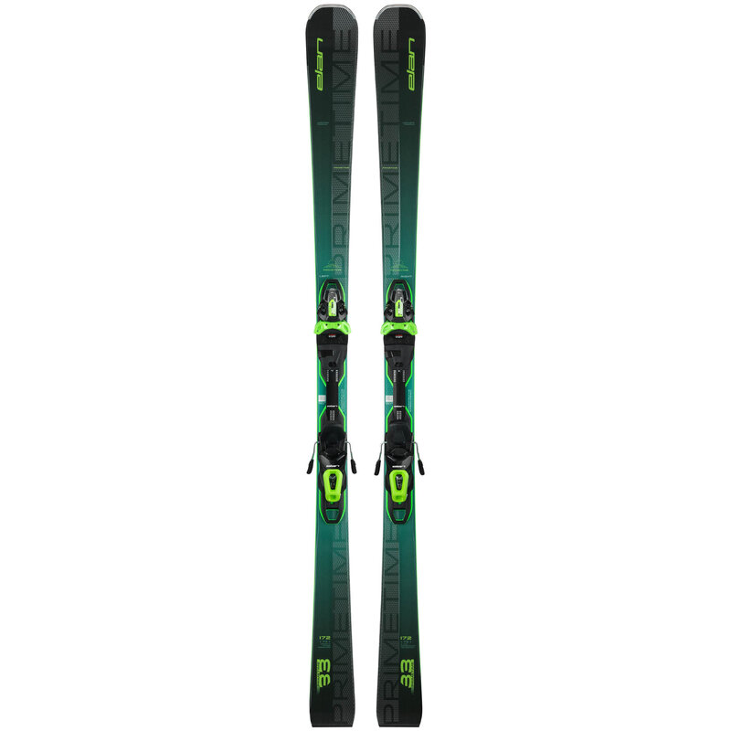 Elan Primetime 33 FX Skis + EM 11.0 Bindings