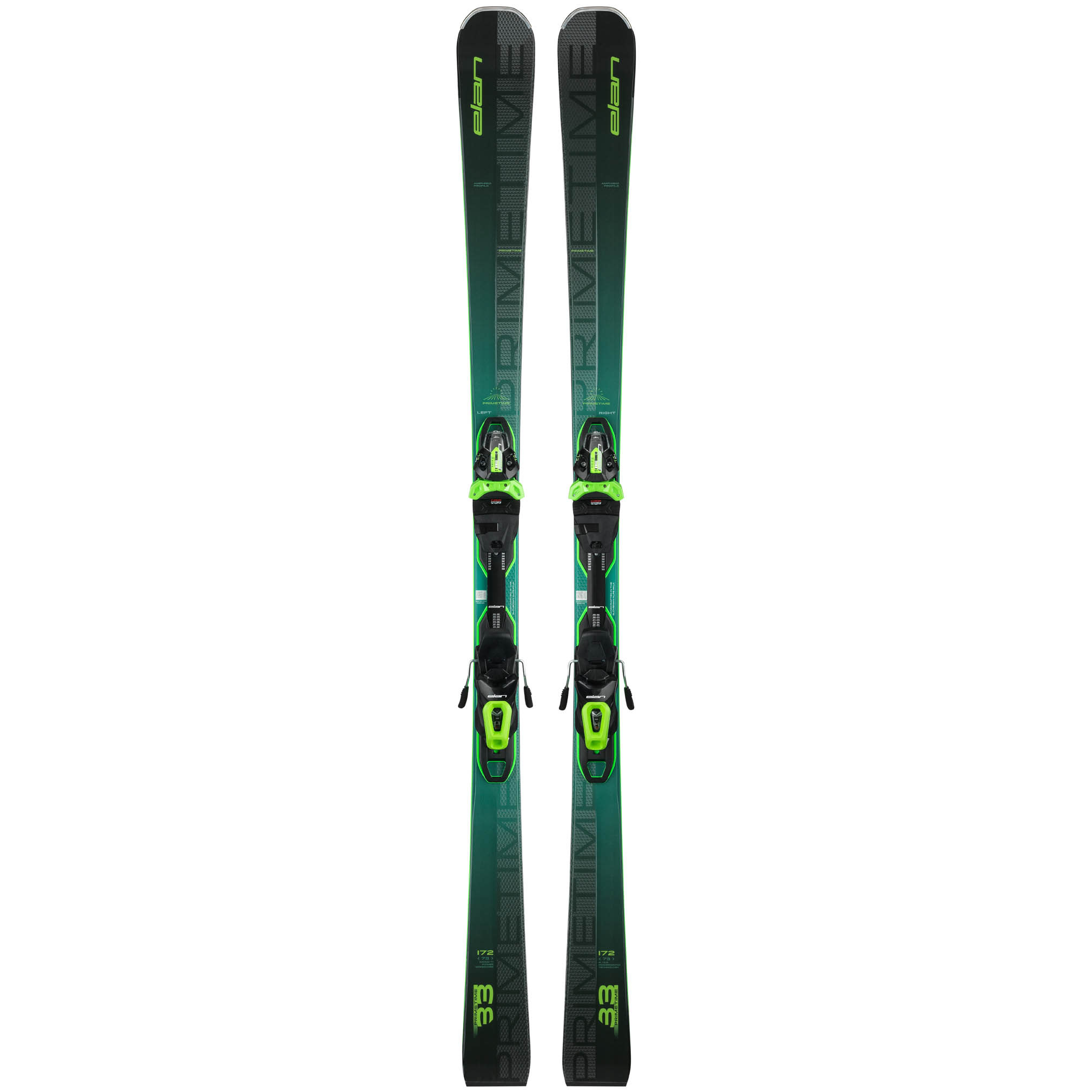 Elan Primetime 33 FX Skis + EM 11.0 Bindings (24/25)