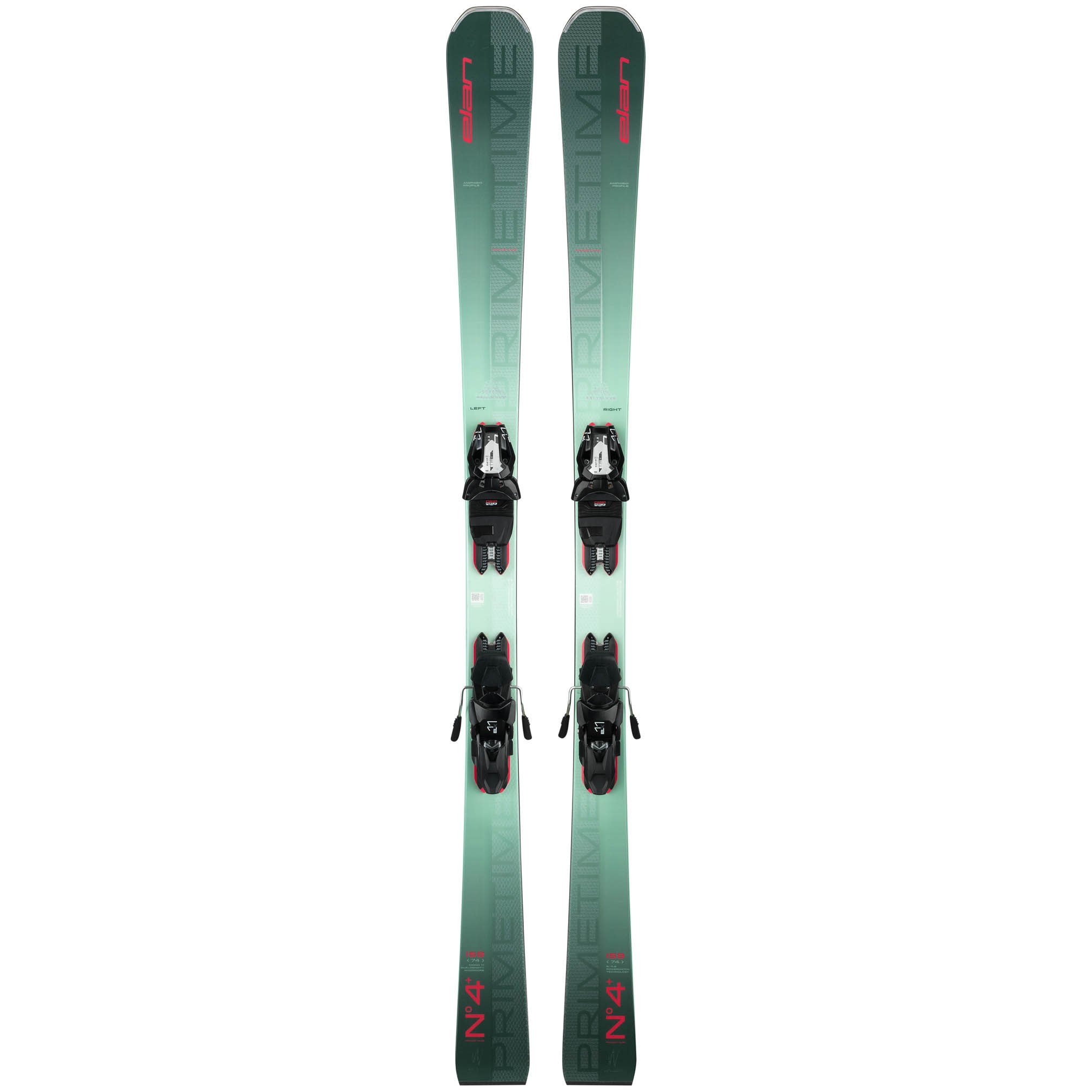 Elan Primetime N°4+ W PS Skis + ELX 11.0 Bindings (24/25)