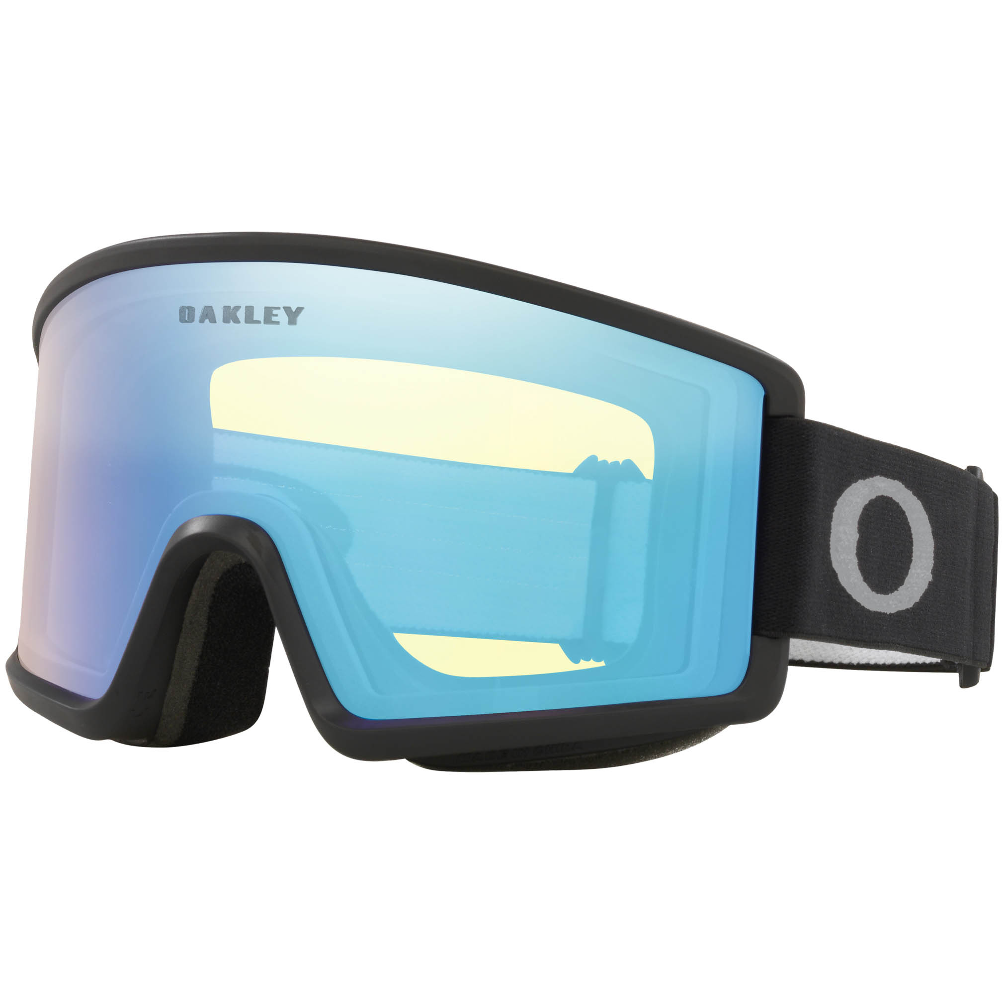 Oakley Target Line M Matte Black Goggles With Two Lens (25/26