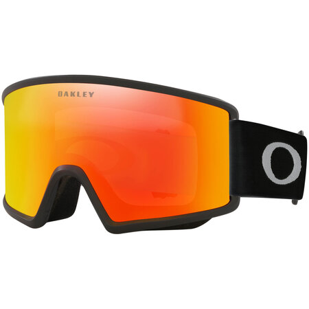Oakley Target Line M Matte Black Goggles With Two Lens
