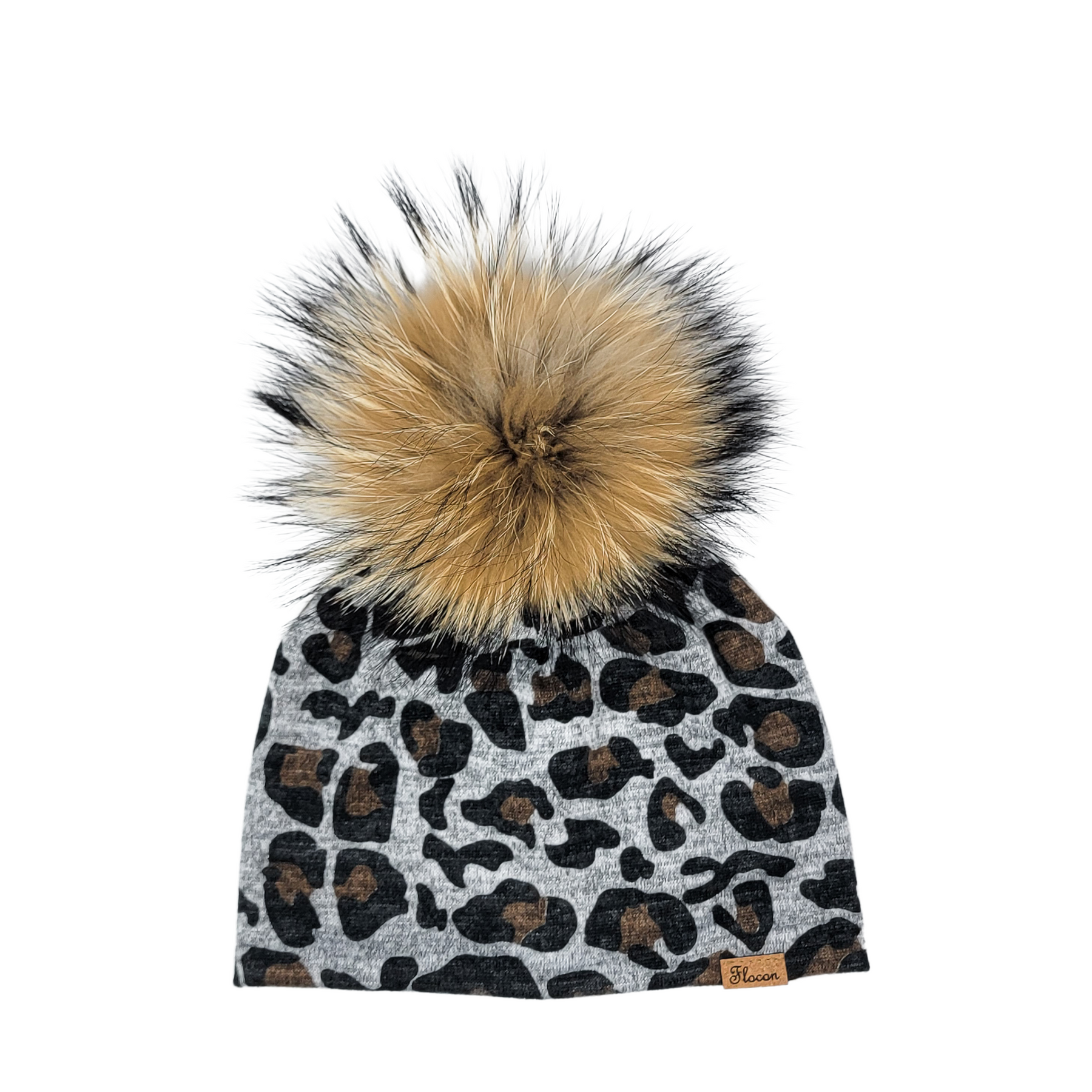 Flocon Beanie With Amovible Pompom