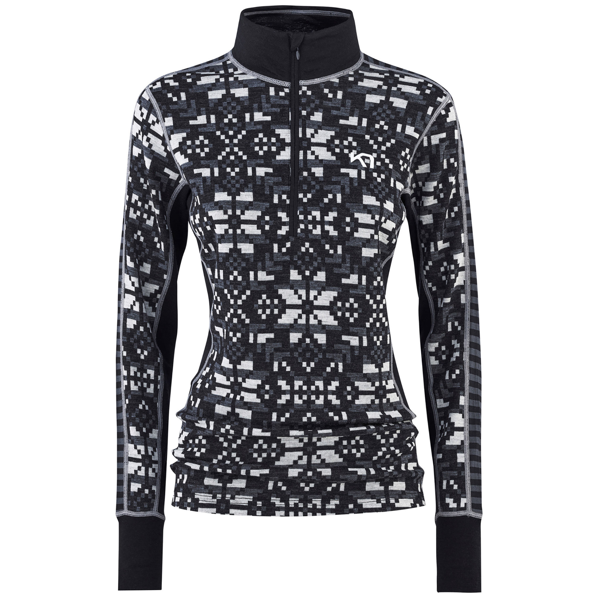 Kari Traa Else Half Zip Baselayer 100% Merino Wool