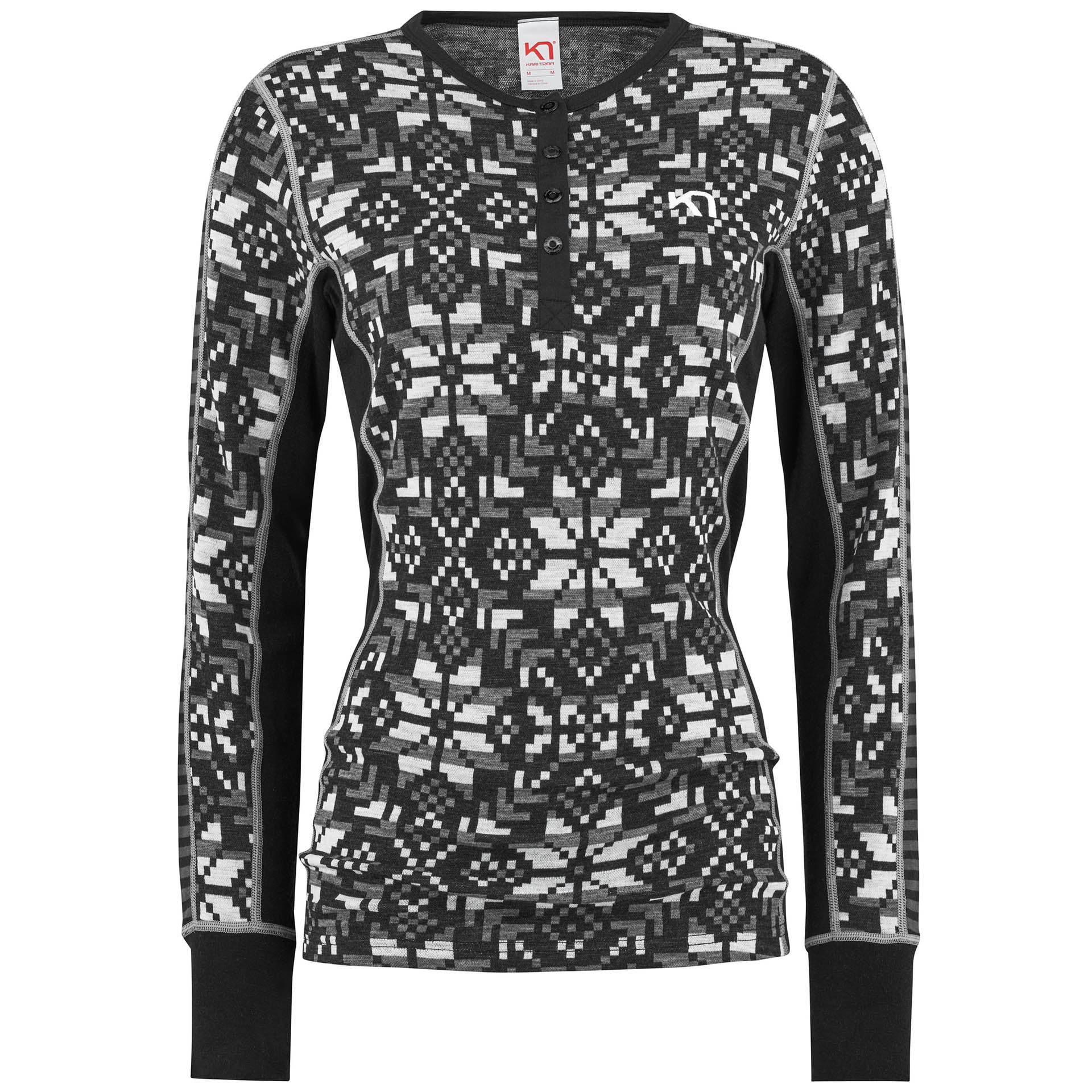 Kari Traa Haut Else Wool à manches longues