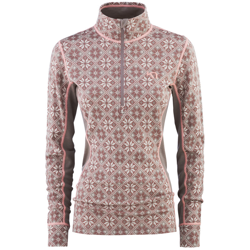 Kari Traa Rose Half-Zip Base Layer Top - 100% Merino Wool (23/24)