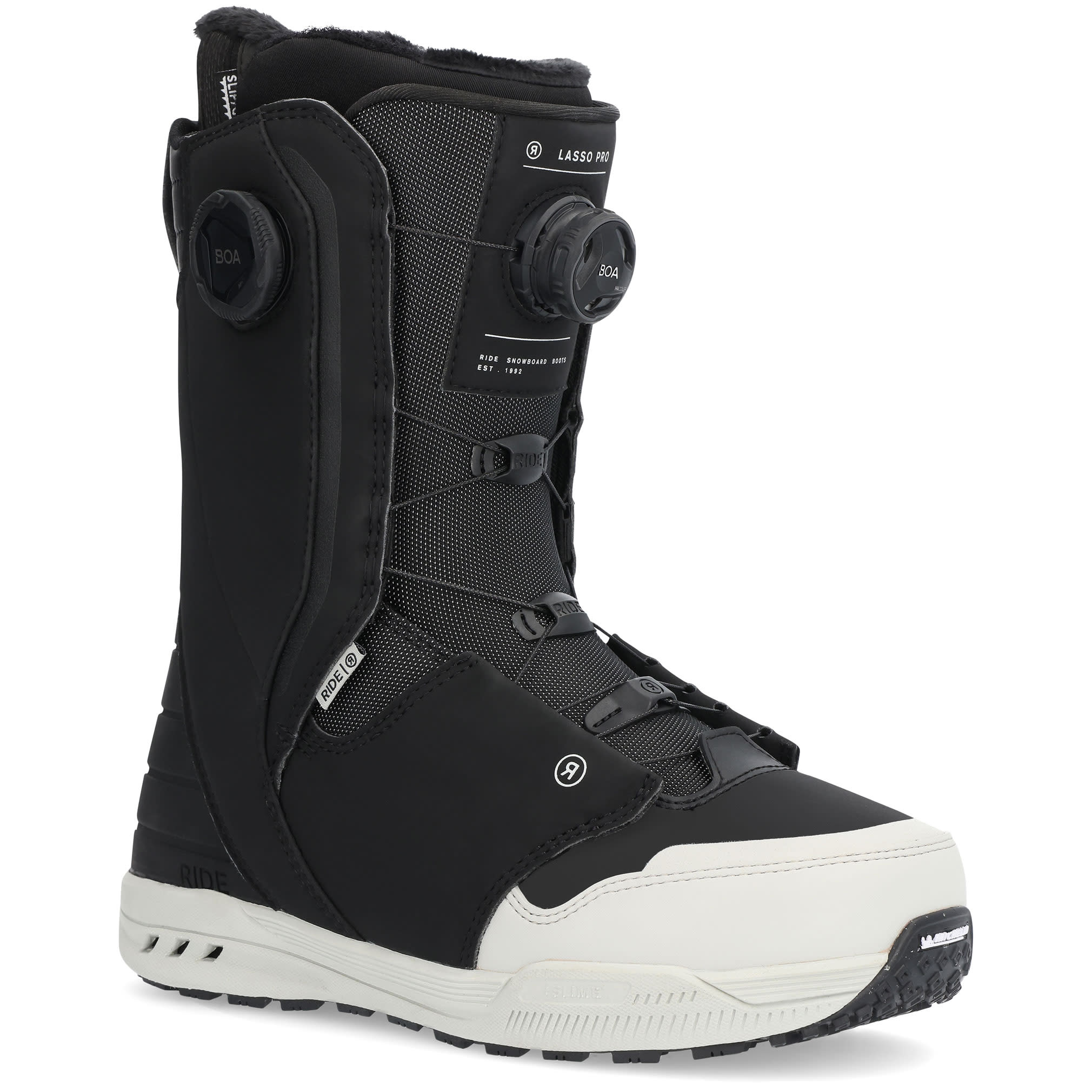 RIDE LASSO SNOWBOARD BOOTS - BLACK - Gerick Sports
