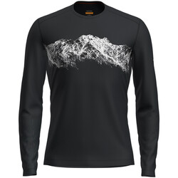 Icebreaker Chandail Col Rond Manches Longues  Merino 200 Oasis Remarkables M (24/25)