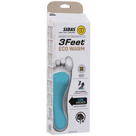 Sidas 3Feet Eco Warm Low Insoles (26/27)