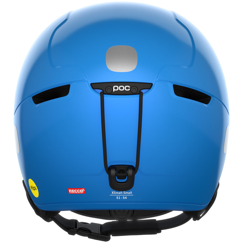 Casque De Ski POCITO FORNIX SPIN, Bleu Fluo Hyper Visible Et Stylé