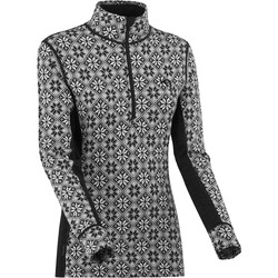 Kari Traa Haut Rose Demi Zip - 100% Merino Wool (25/26)