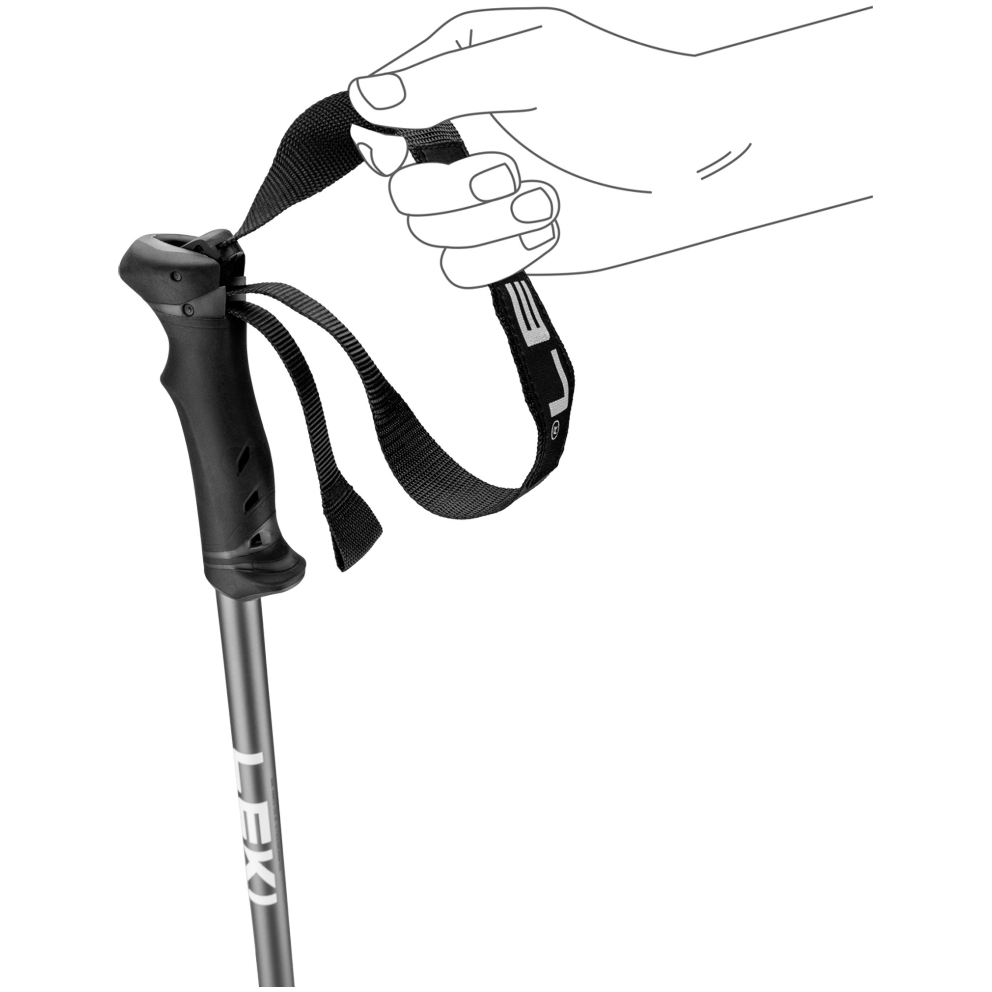Leki Qntm Ski Poles (25/26)