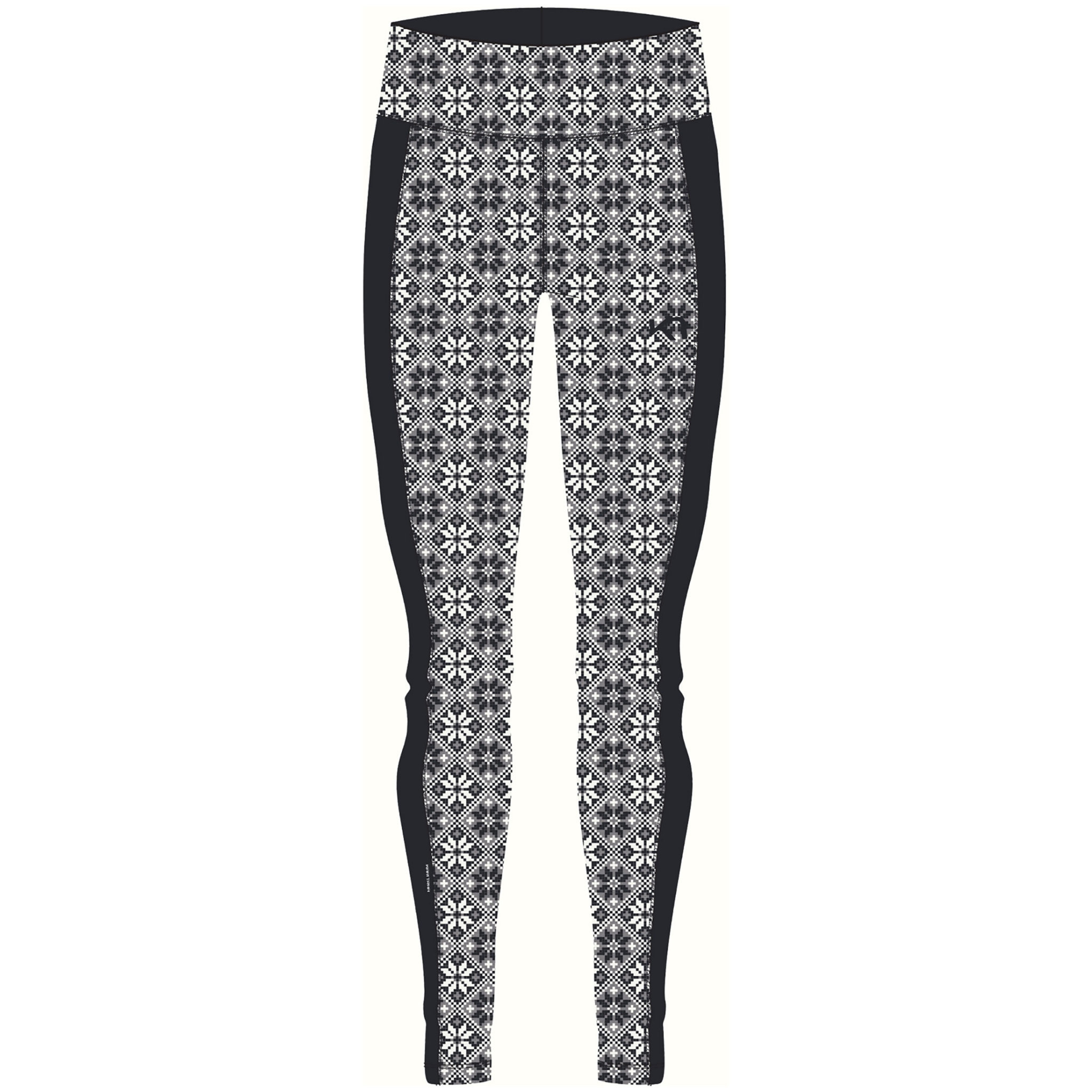 Kari Traa Legging Taille Haute Rose - 100% Laine Mérinos (25/26)