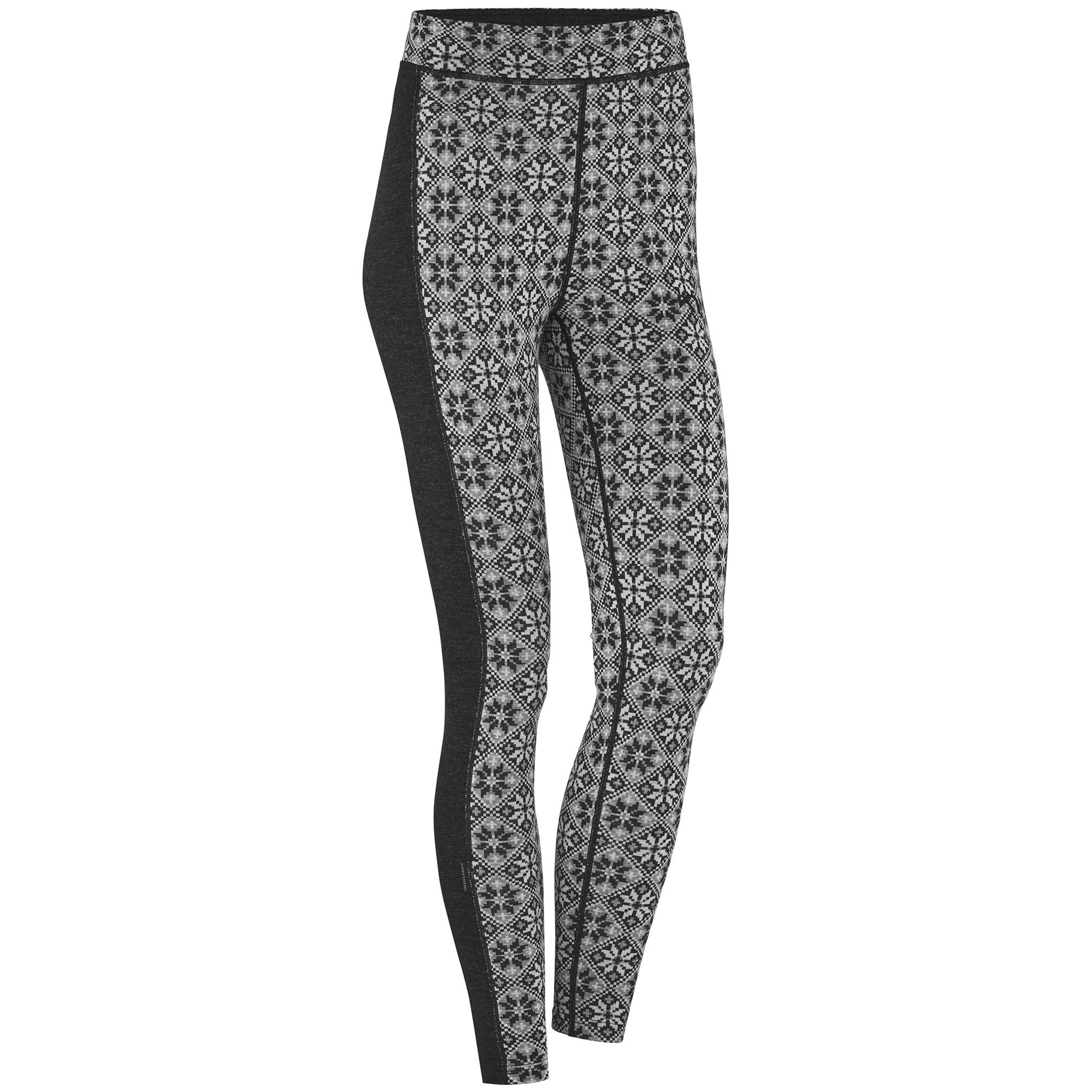 Kari Traa Legging Taille Haute Rose - 100% Laine Mérinos (25/26)